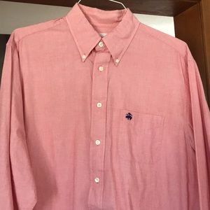 Brooks Brothers 346 button down dress shirt. The original polo shirt  Size M